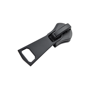 拉链头配件5号树脂拉链用大号黑色金属拉头衣服羽绒服双开拉锁头