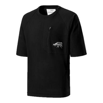 ECCO×白山联名系列 新款户外休闲速干吸汗短袖T恤EW253T004
