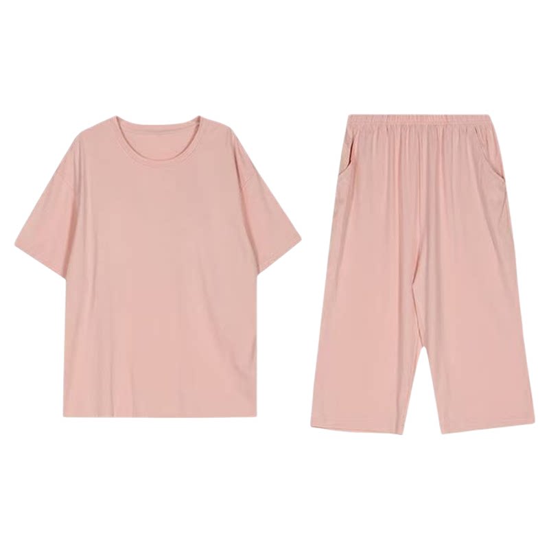 都市丽人仿莫代尔薄款女家居服
