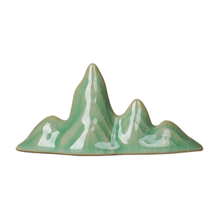 耘籍阁陶瓷笔搁书法专用毛笔笔山笔架山文房四宝笔托架托桌面摆件