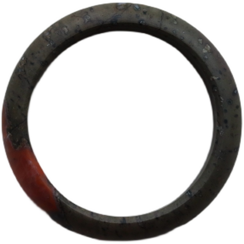 #一物一图# 时光的留白 - 越盘越好看的哑光保山包浆南红玛瑙手镯