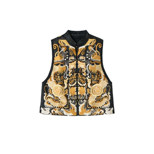 宫小妍【香云纱·生万物】新中式穿搭国风马甲6011605