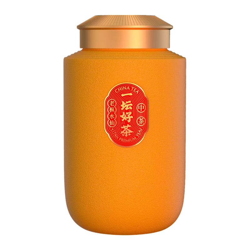 中茶海堤黄坛老枞水仙一坛好茶