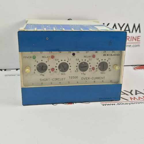 SELCO T2500-02 3-PHASE SHORT-CIRCUITOVER-CURRENT RELAY (FAST