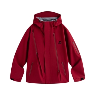 ppge硬壳压胶三合一山系冲锋衣户外保暖防风防水摇粒绒内胆登山服