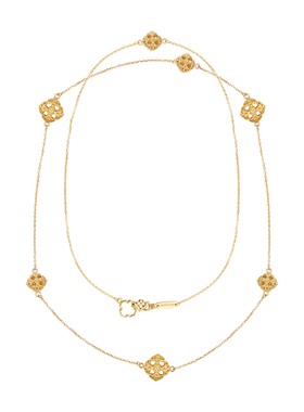 森吾《柿来运转》老钱风毛衣链