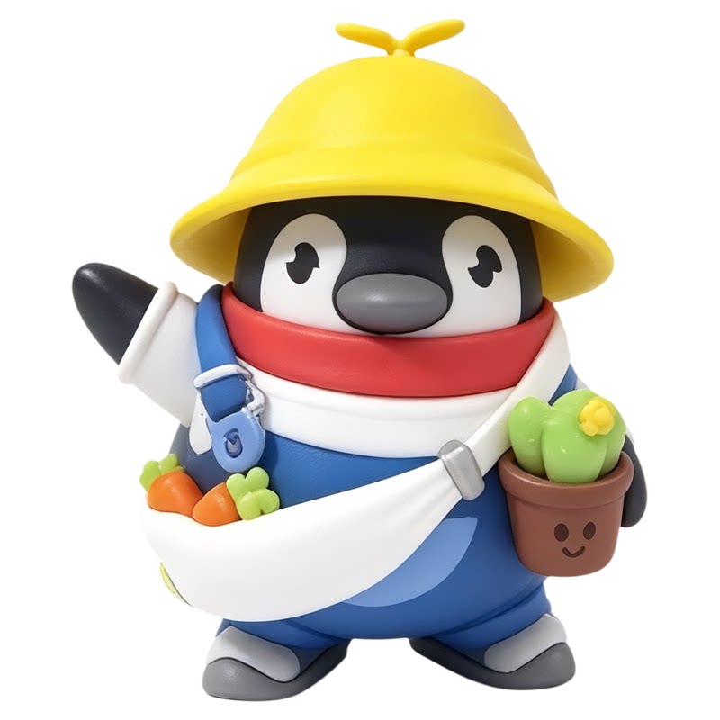 搪胶手办定制盲盒公仔厂家打样