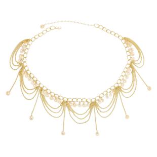 波西米亚复古风腰链流苏手镯铃铛汉服西域异域风情手链肚皮舞配饰