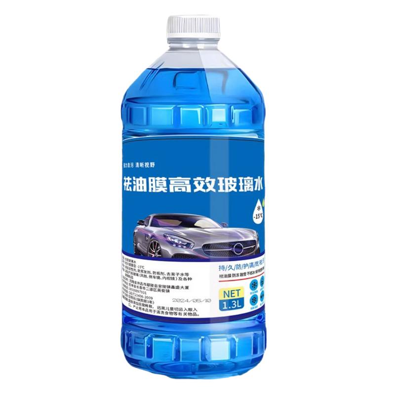 汽车玻璃水强力去油膜虫胶油污