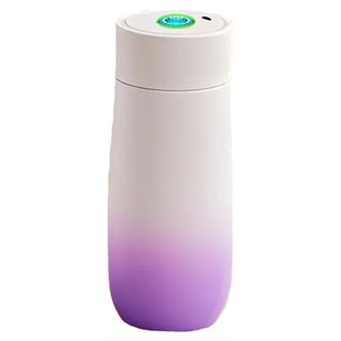 摩升指纹保温杯智能蓝牙密码解锁男女学生儿童水杯316不锈钢450ML