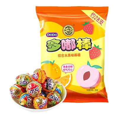 徐福记棒棒糖266g约28支