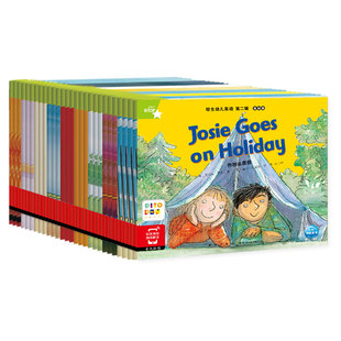 【点读版】培生启明星英语分级阅读3-12岁零基础新版幼儿英语预备基础提高级启蒙绘本紧密贴合新课标小学生适用小鸡球球点读笔