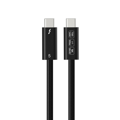 雷电5数据线USB-C雷雳连接线加长