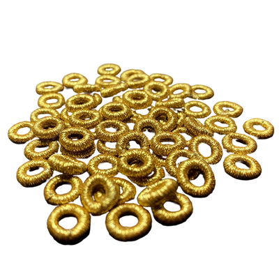 定制款小号无痕精工金银绕线圈