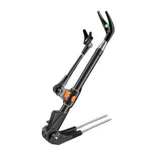 不锈钢钓鱼支架鱼竿架地插台钓架杆炮台支撑架鱼杆杆架插地钓箱