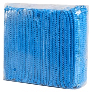 一次性帽子头套无纺布食品帽厨房防油烟厨师帽防尘头罩餐饮发网帽