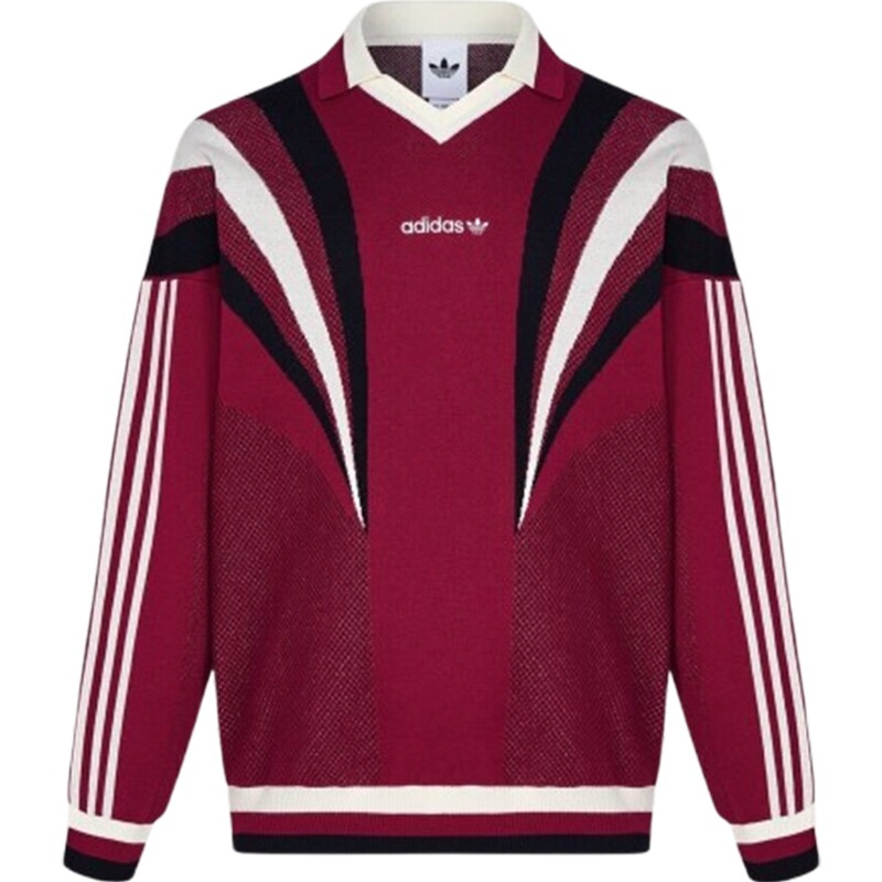 adidas阿迪达斯三叶草男子运动休闲毛衣套头衫KW2019