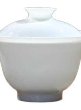 玉兰超薄盖碗家用岩茶功夫泡茶器