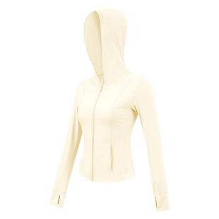 骆驼修身防晒衣夏季瑜伽外套运动外套速干上衣跑步透气防紫外线女