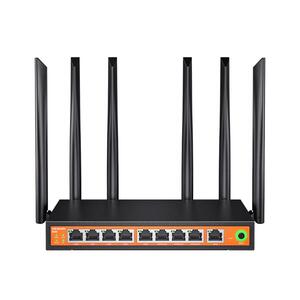 磊科路由器9口千兆WiFi6多WAN口
