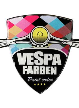 适用于vespa比亚乔维斯帕磁吸贴