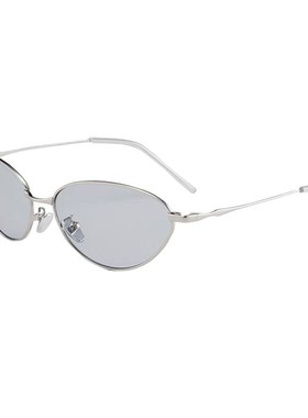 2025新款复古感金属猫眼墨镜