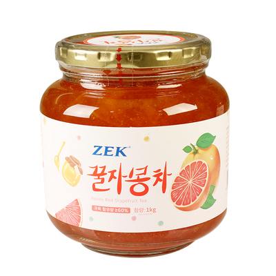 zek韩国进口原味罐装蜂蜜柚子茶