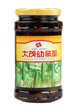 大茂幼条瓜385g*4瓶酱瓜脆瓜咸菜