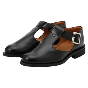 英国制造sanders经典款英伦复古圆头女德比鞋春夏凉鞋1683现货