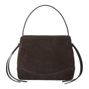 MOUSSY都市漫游麂皮系带水桶包手提包高级感休闲女包松弛慵懒