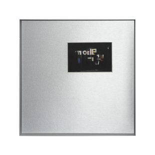 包豪斯哑光银色铝合金装饰画框相框空框定制装裱摄影照片挂墙展示