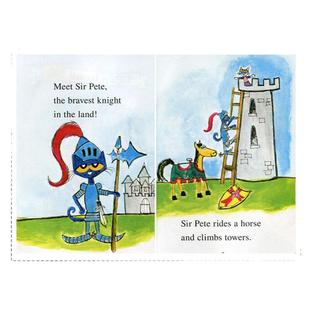 英文原版皮特猫20册英文绘本英语经典童谣故事正品儿童英语启蒙画册分级阅读幼儿用书幼儿园课外读物儿童读物3-6岁英文绘本赠音频