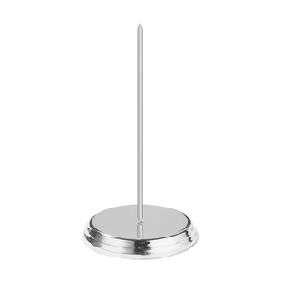 得力传票叉器单据票据座插针插纸钉菜单挂单插单神器单子插收银单插纸厨房插钉座插单针外卖单子固定器奶茶店