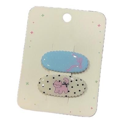 刘海鸭嘴掰掰BB夹公主风