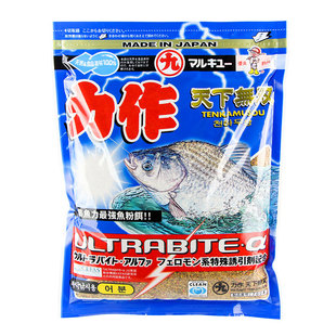 正品日本进口丸九力作天下无双黄鲫荒食四季野钓黑坑鲫鱼鲤鱼饵料