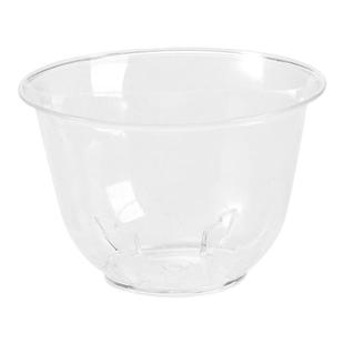 一次性茶杯功夫品茗杯加厚透明试饮品尝杯酒杯硬塑料航空杯水杯