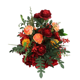 森系路引花婚庆仿真花桌摆花盆花婚礼舞台T台布置迎宾区装饰花艺