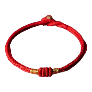 故宫文创宫里的世界四季平安红绳情侣礼物编织生日礼物生日礼物