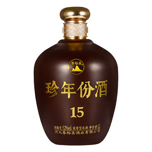 泰裕昌珍年份酒52度浓香型白酒高度粮食酒泡酒用酒1000ml