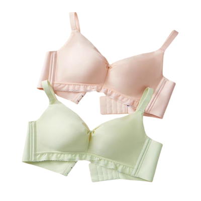 3件130元】内依6121中厚AB杯无磁无钢圈小胸聚拢调整型内衣女性感