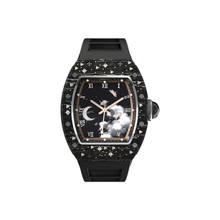 CRONUSART克洛斯碳纤维逸趣系列 国风潮流机械手表全自动机械腕表