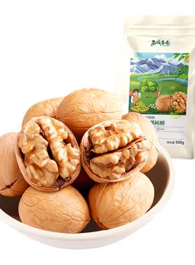 西域果园草本味烤核桃500g