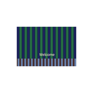 中古风入户门地垫2026新款高级感进门门口防滑脚垫家用玄关地毯