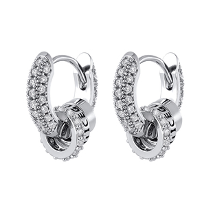 星引之环耳钉女男款高级感耳环痞帅嘻哈耳扣男士耳圈男生耳圈耳饰