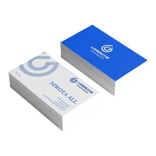 名片制作免费设计包邮双面印刷定制高档端商务公司个性创意微信二维码pvc透明塑料磨砂打印金属名片订做卡片