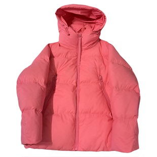 【BARRIFAIT】百搭时尚胸前刺绣字母大拉链连帽羽绒服短款外套