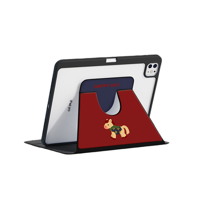 适应苹果iPad可旋转竖屏保护壳