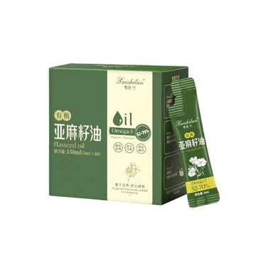 雪仕兰有机亚麻籽油冷榨直饮Omega3