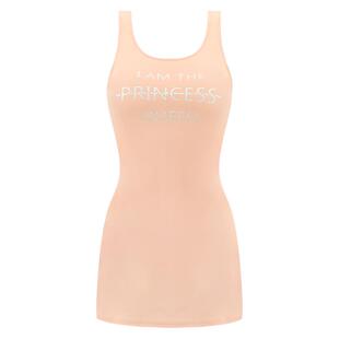 BE范德安连体泳衣女士娇嫩橘粉色露背款A字型显瘦海岛游泳女孩