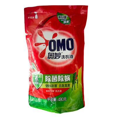 奥妙洗衣液除菌除螨480g实惠装